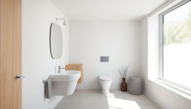 Minimalist bathroom